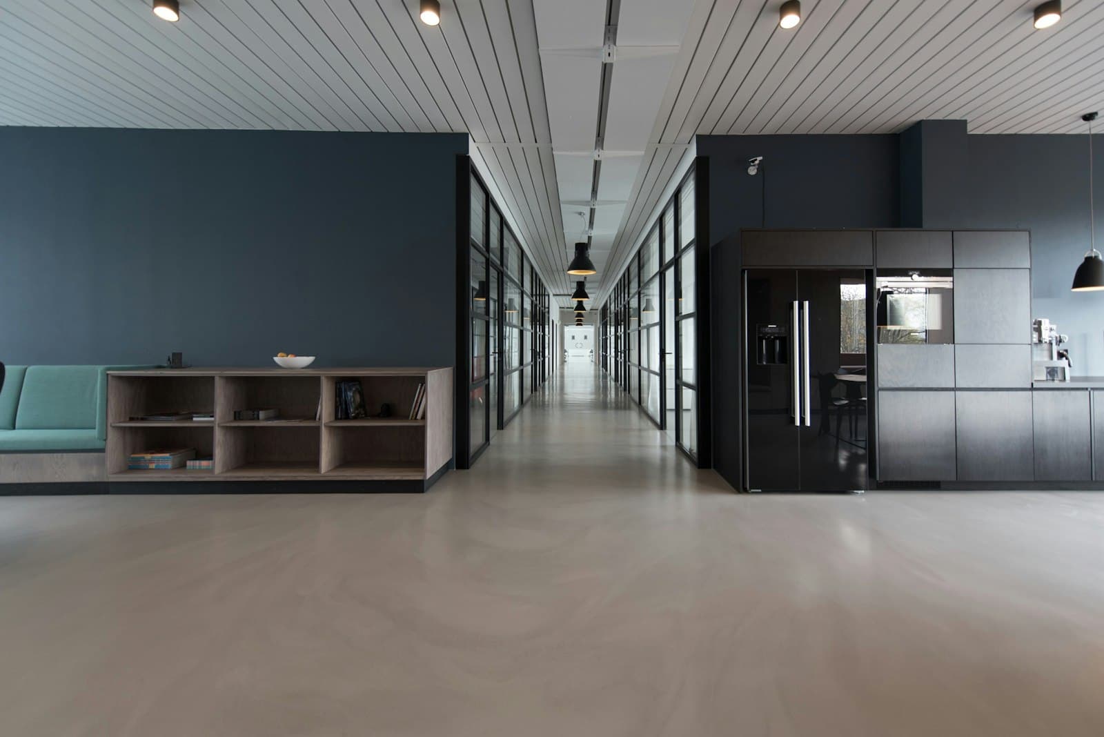 Office interior served by maintained commercial HVAC equipment